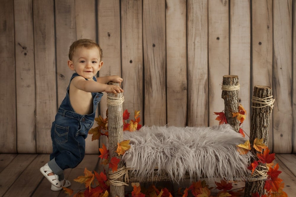 sesion smash cake primer cumpleanos en estudio fotografico en torrent valencia